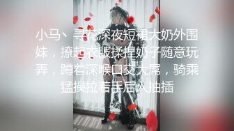 小马丶寻花深夜短裙大奶外围妹，撩起衣服揉捏奶子随意玩弄，蹲着深喉口交大屌，骑乘猛操拉着手后入抽插