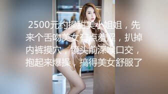 2500元约操甜美小姐姐，先来个舌吻美女有点羞涩，扒掉内裤摸穴，镜头前深喉口交，抱起来爆操，搞得美女舒服了