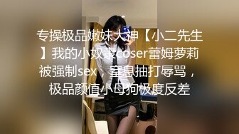 专操极品嫩妹大神【小二先生】我的小奴隶coser蕾姆萝莉被强制sex，窒息抽打辱骂，极品颜值小母狗极度反差