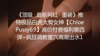 《顶级✅最新网红✅重磅》推特极品白虎大臀女神【ChloePussy69】高价付费福利第四弹~疯狂调教蜜穴高潮出水1