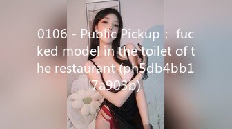 0106 - Public Pickup： fucked model in the toilet of the restaurant (ph5db4bb17a903b)