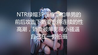 NTR绿帽3P淫妻，和单男的前后攻击下娇妻获得连续的性高潮，娇妻被单男操小骚逼 自己在一旁拍摄